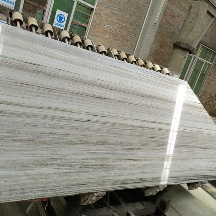 Tukku Viimeisin hinta Crystal Wood Grain Kiillotettu laatta leikattu laatat