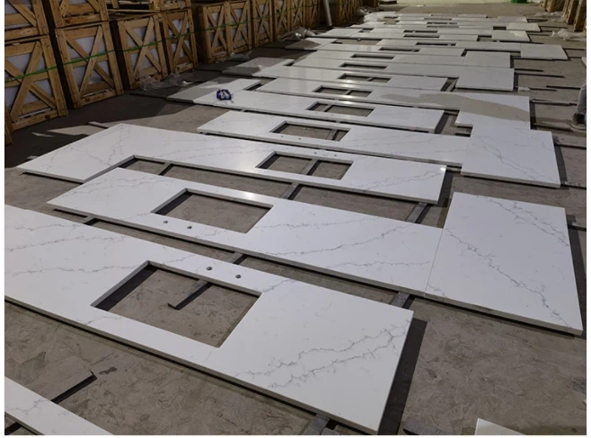 Bianco White Calacatta Quartz Countertops Price