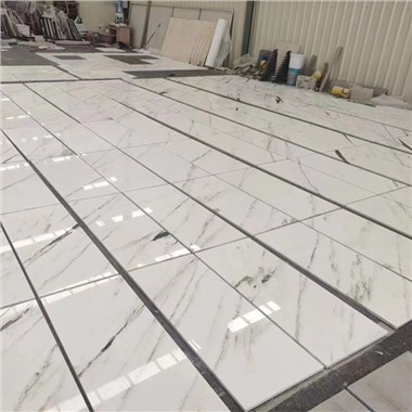 Calacatta Slabs Uusi kiinalainen valkoinen kivimarmori taloon